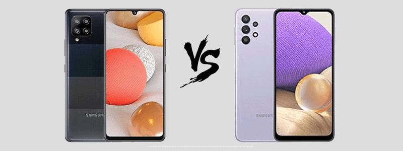 Samsung Galaxy A42 versus Galaxy A32
